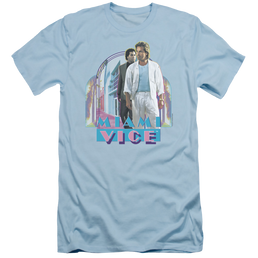 Miami Vice Miami Heat - Men's Slim Fit T-Shirt Men's Slim Fit T-Shirt Miami Vice   