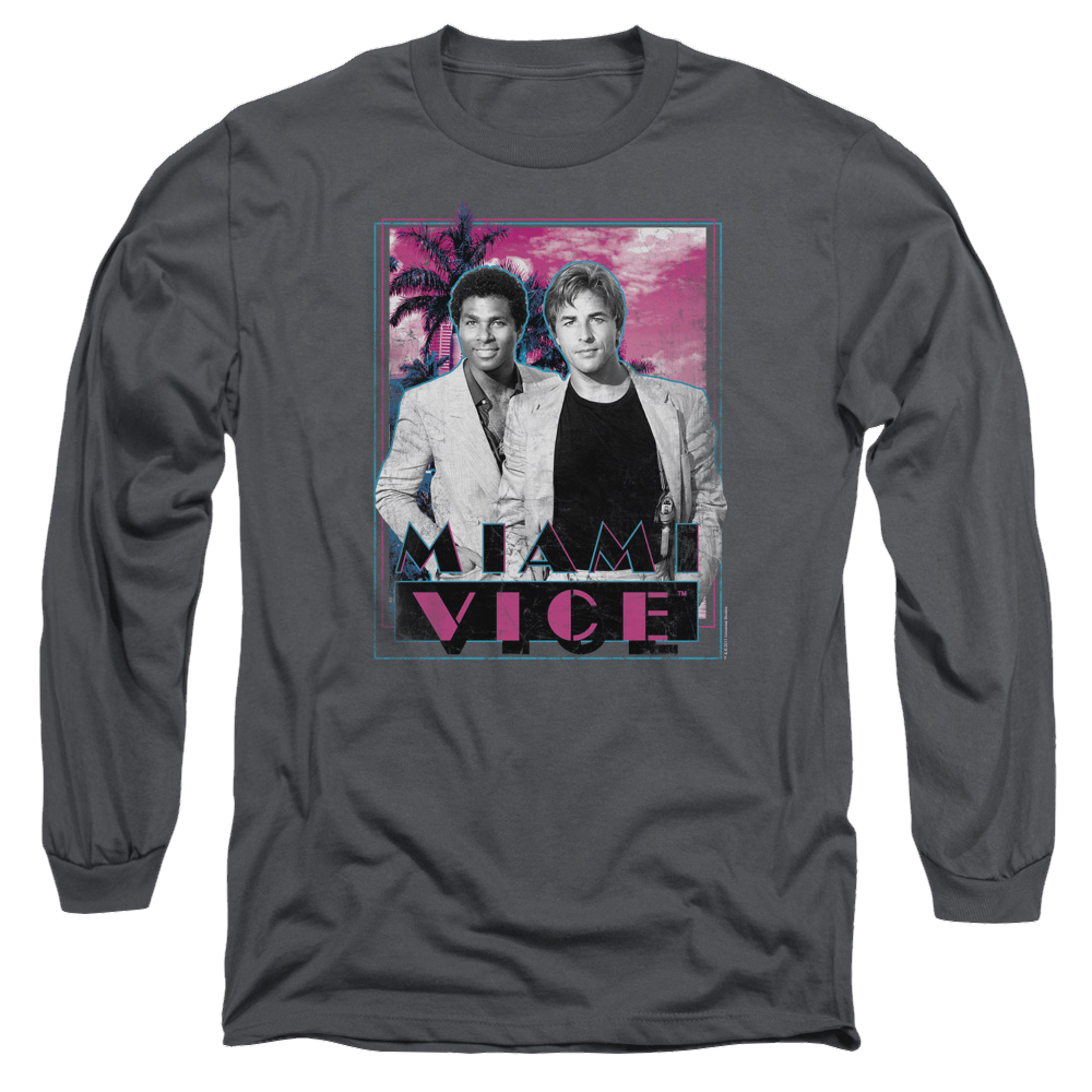 Miami Vice Gotchya - Men's Long Sleeve T-Shirt Men's Long Sleeve T-Shirt Miami Vice   