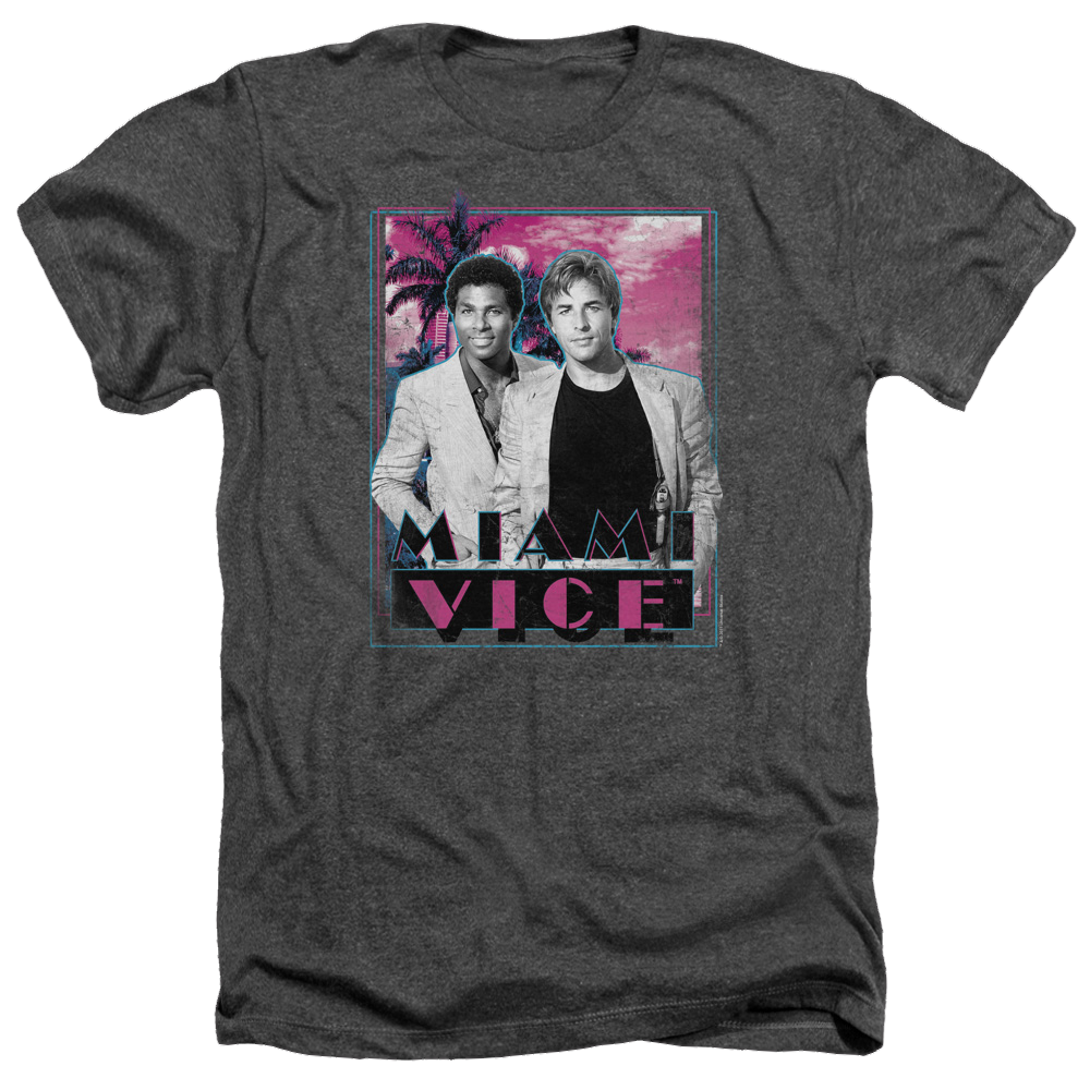 Miami Vice Gotchya - Men's Heather T-Shirt Men's Heather T-Shirt Miami Vice   