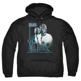 Miami Vice Looking Out - Pullover Hoodie Pullover Hoodie Miami Vice   