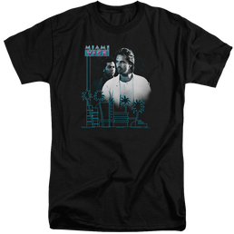 Miami Vice Looking Out - Men's Tall Fit T-Shirt Men's Tall Fit T-Shirt Miami Vice   