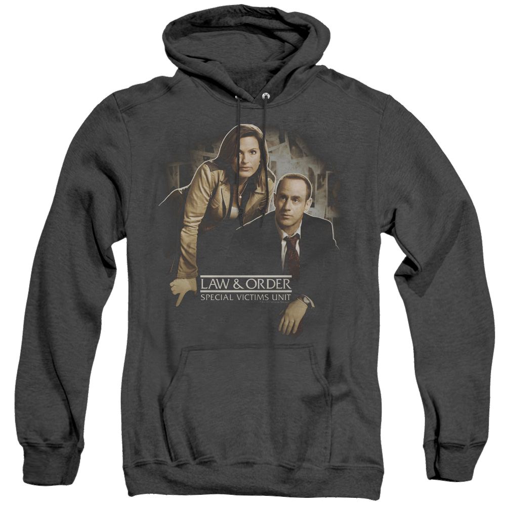 Law & Order Special Victims Unit Helping Victims - Heather Pullover Hoodie Heather Pullover Hoodie Law & Order   