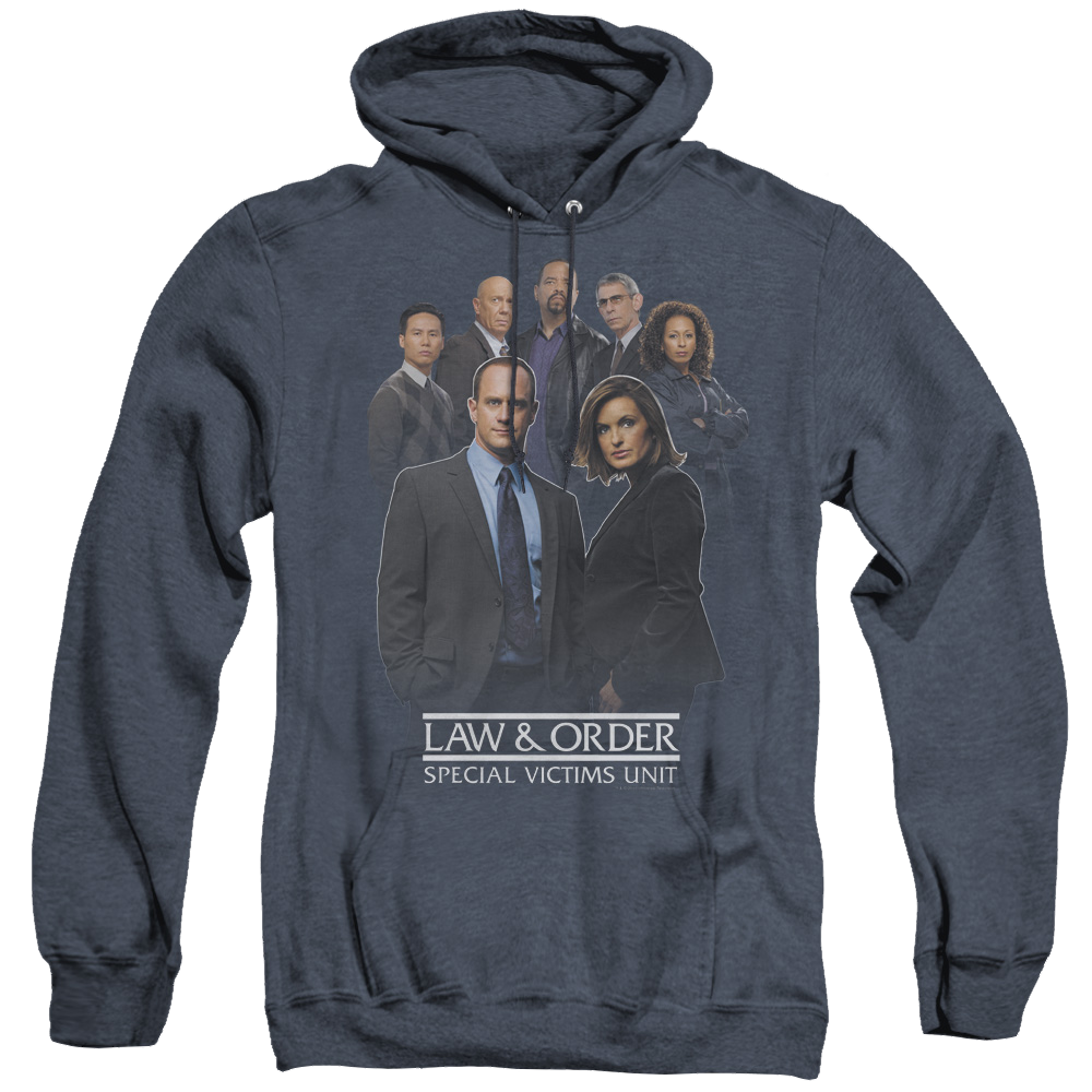 Law & Order Special Victims Unit Team - Heather Pullover Hoodie Heather Pullover Hoodie Law & Order   