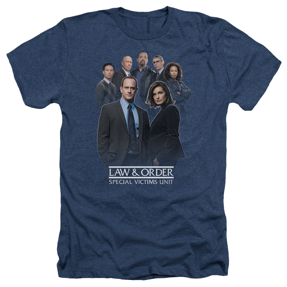 Law and Order: SVU Team Men's Heather T-Shirt Men's Heather T-Shirt Law & Order   