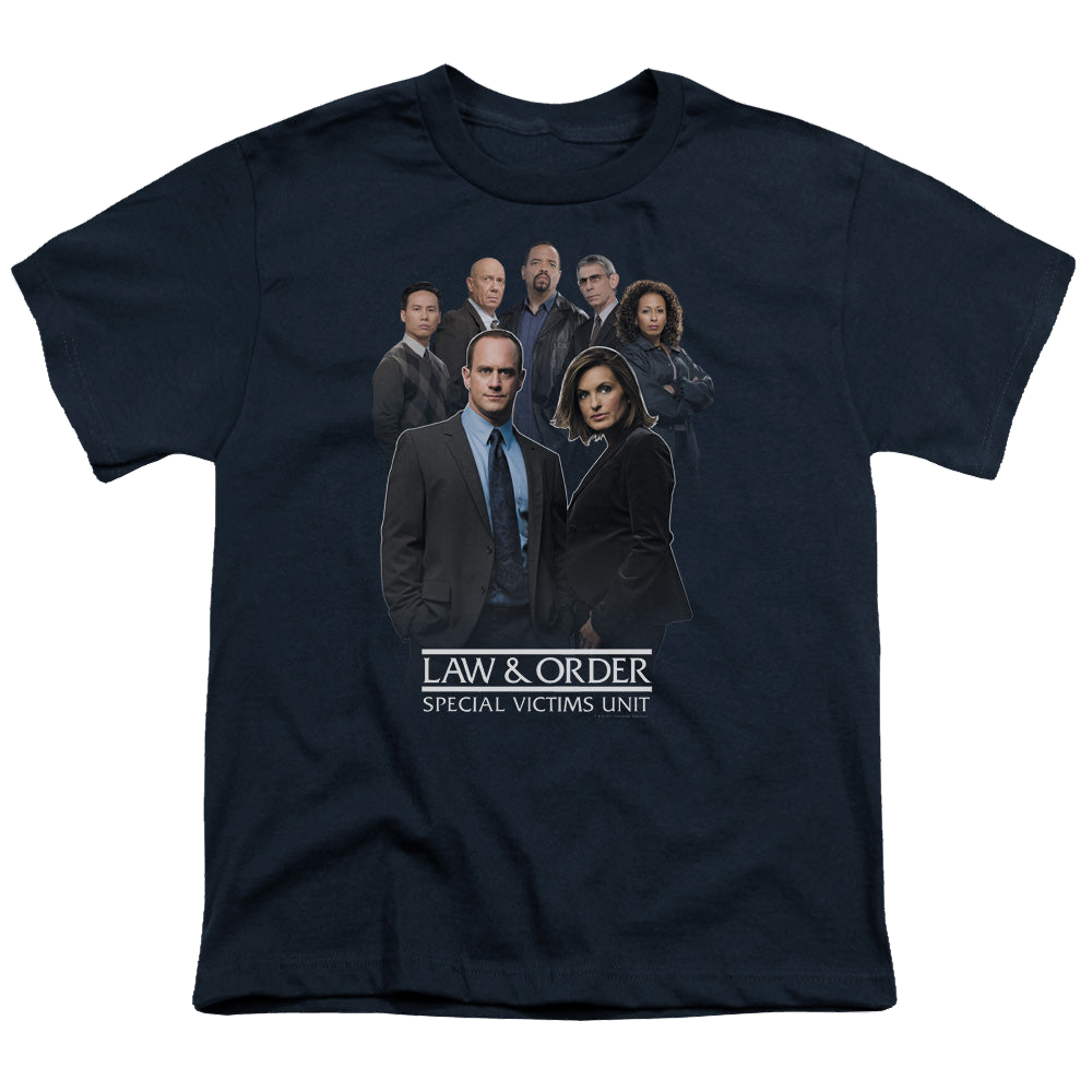 Law & Order Special Victims Unit Team - Youth T-Shirt Youth T-Shirt (Ages 8-12) Law & Order   