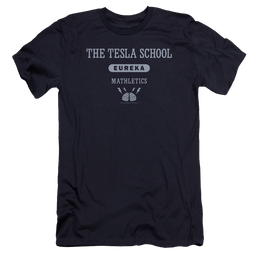 Eureka Tesla School - Men's Premium Slim Fit T-Shirt Men's Premium Slim Fit T-Shirt Eureka   