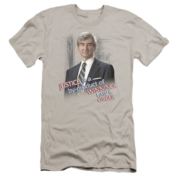 Law and Order Jack Mccoy Men's Premium Slim Fit T-Shirt Men's Premium Slim Fit T-Shirt Law & Order   
