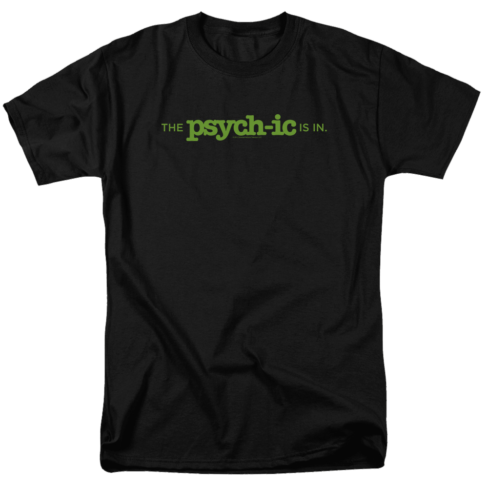 Psych The Psychic Is In - Men's Regular Fit T-Shirt Men's Regular Fit T-Shirt Psych   