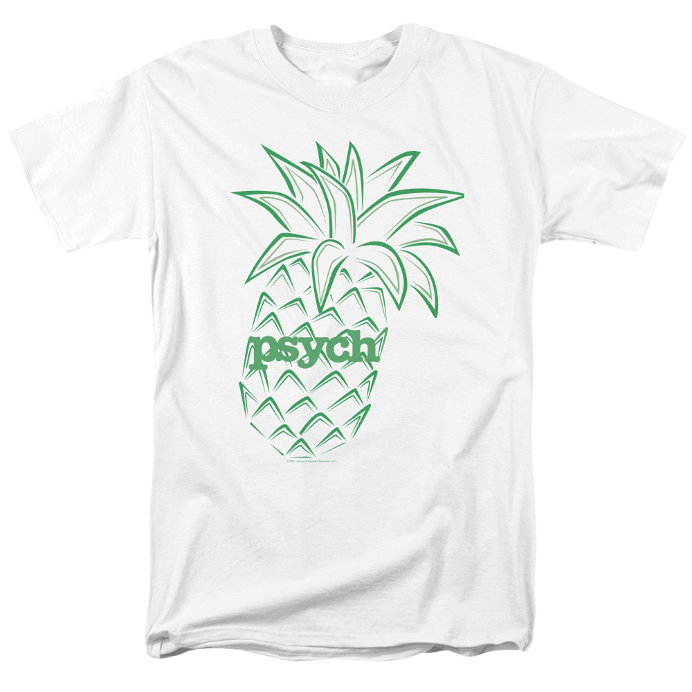 Psych Pineapple - Men's Regular Fit T-Shirt Men's Regular Fit T-Shirt Psych   