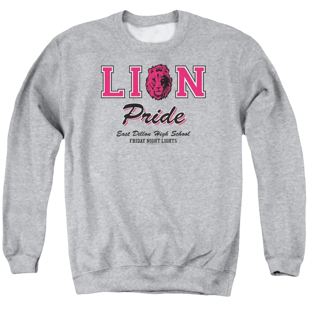 Friday Night Lights Lions Pride - Men's Crewneck Sweatshirt Men's Crewneck Sweatshirt Friday Night Lights   