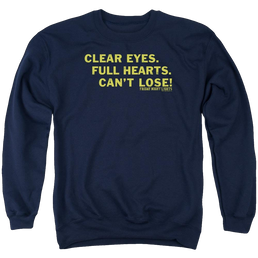 Friday Night Lights Clear Eyes - Men's Crewneck Sweatshirt Men's Crewneck Sweatshirt Friday Night Lights   