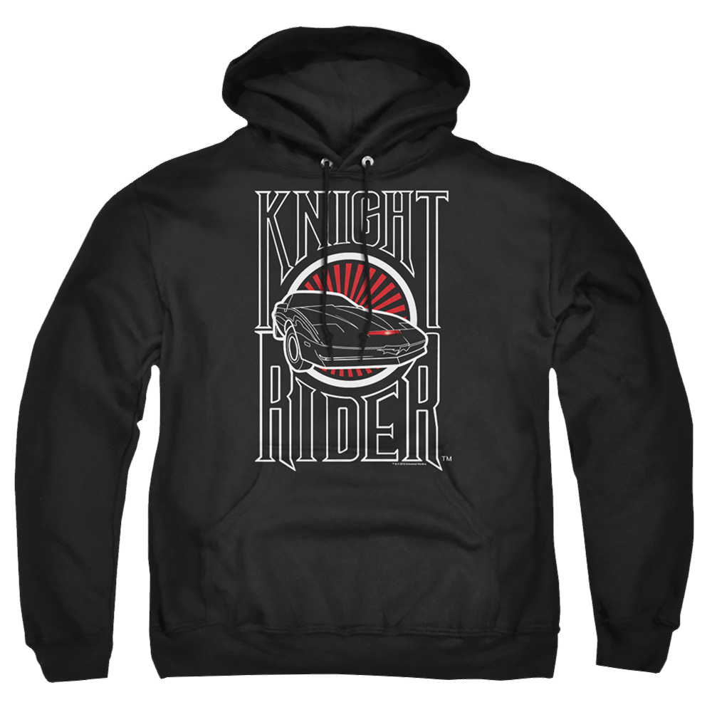 Knight Rider Logo - Pullover Hoodie Pullover Hoodie Knight Rider   