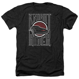 Knight Rider Logo Men's Heather T-Shirt Men's Heather T-Shirt Knight Rider   