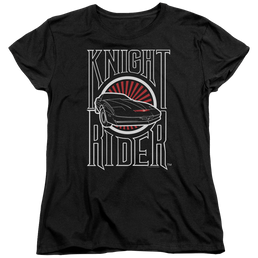 Knight Rider Logo - Women's T-Shirt Women's T-Shirt Knight Rider   