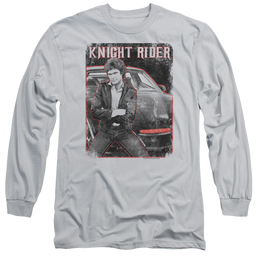 Knight Rider Knight And Kitt - Men's Long Sleeve T-Shirt Men's Long Sleeve T-Shirt Knight Rider   