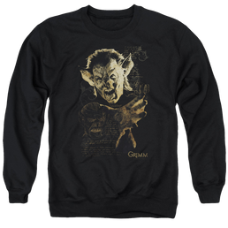 Grimm Murcielago - Men's Crewneck Sweatshirt Men's Crewneck Sweatshirt Grimm   