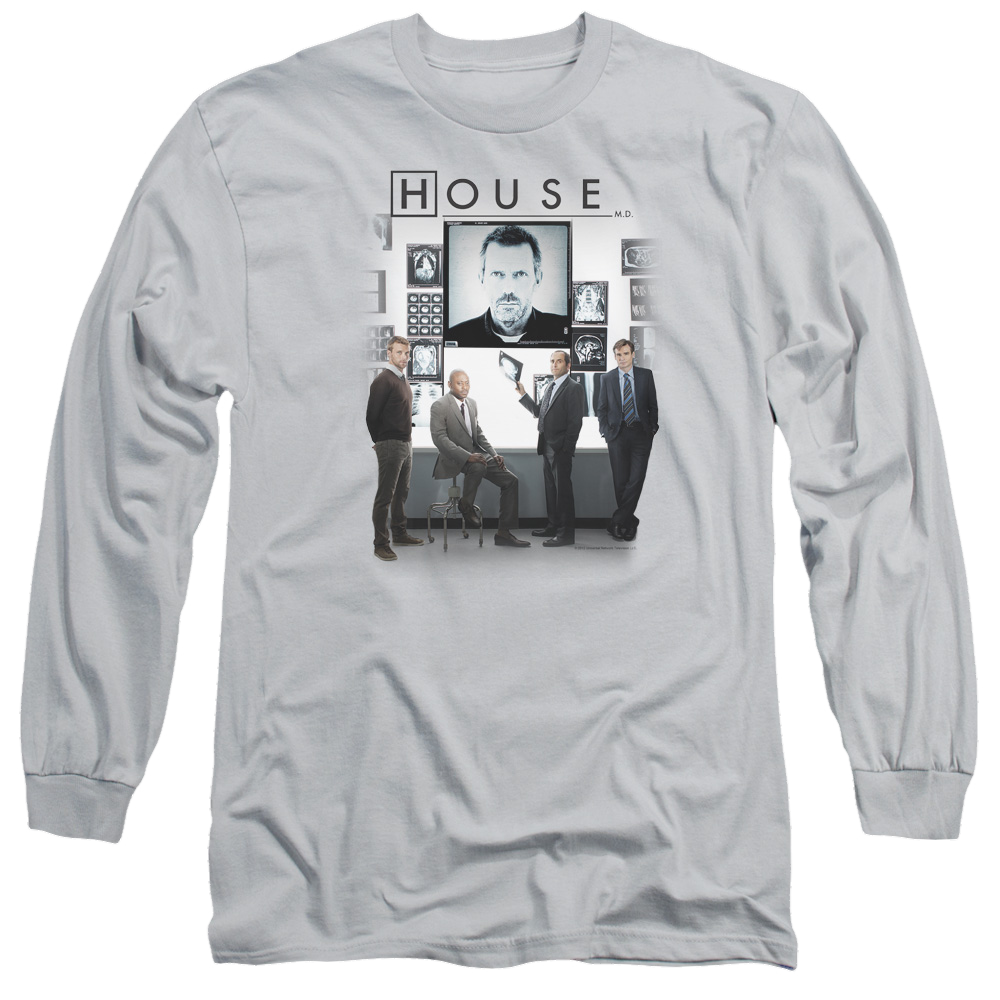 House The Cast Men's Long Sleeve T-Shirt Men's Long Sleeve T-Shirt House   