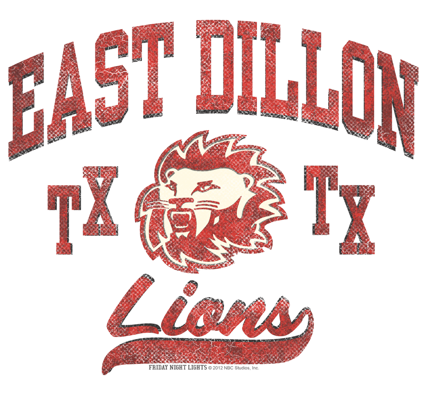 Friday Night Lights Athletic Lions - Men's Long Sleeve T-Shirt Men's Long Sleeve T-Shirt Friday Night Lights   