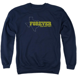 Friday Night Lights Texas Forever - Men's Crewneck Sweatshirt Men's Crewneck Sweatshirt Friday Night Lights   
