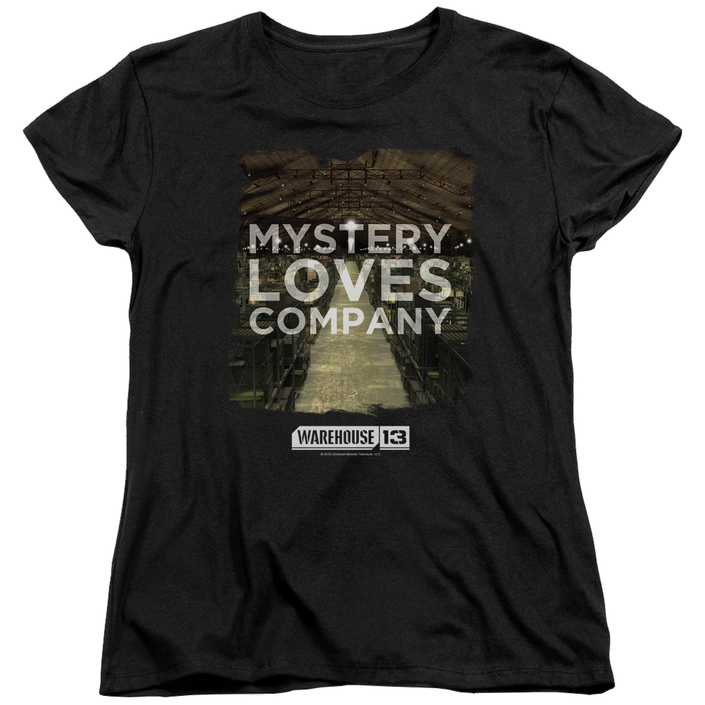 Warehouse 13 Mystery Loves - Women's T-Shirt Women's T-Shirt Warehouse 13   
