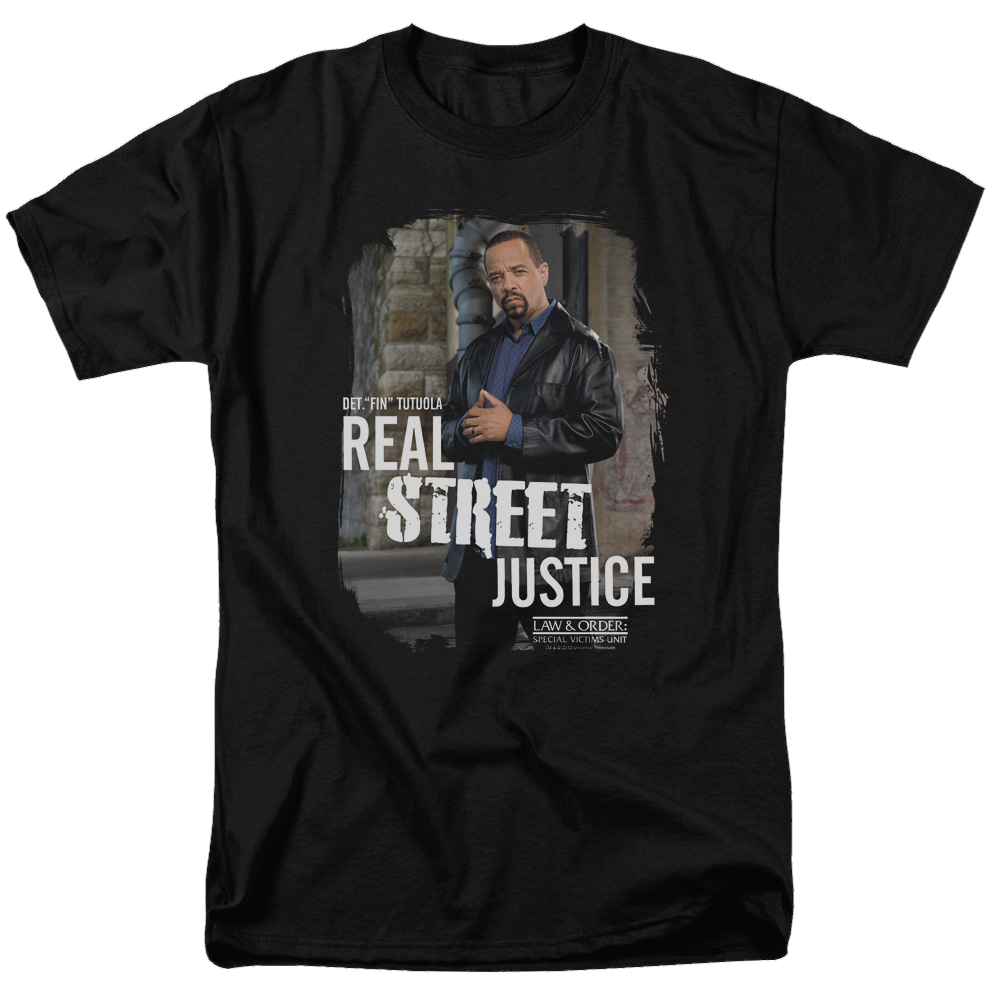 Law and Order: SVU Street Justice Men's Regular Fit T-Shirt Men's Regular Fit T-Shirt Law & Order   