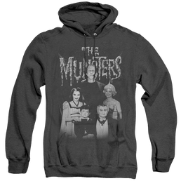 Munsters, The Family Portrait - Heather Pullover Hoodie Heather Pullover Hoodie The Munsters   