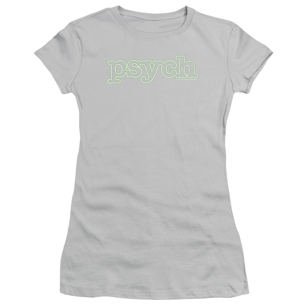 Psych Neon Sign - Juniors T-Shirt Juniors T-Shirt Psych   