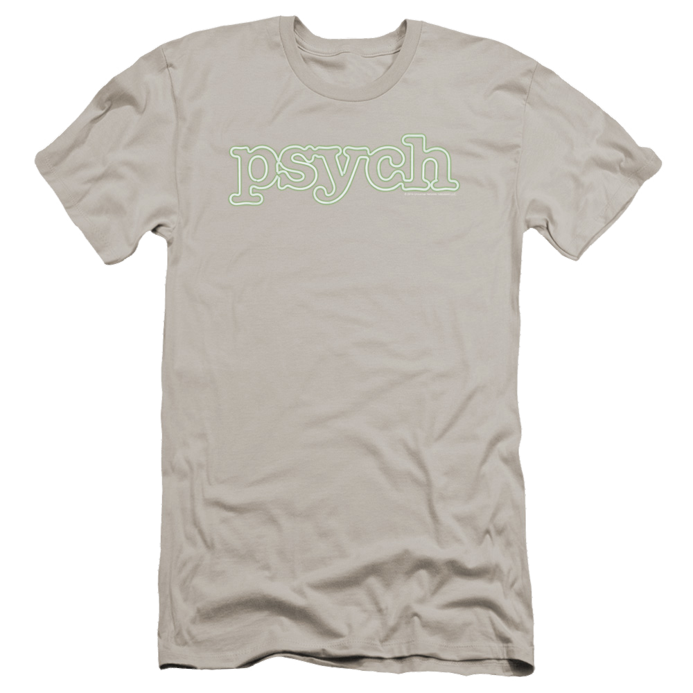 Psych Neon Sign - Men's Premium Slim Fit T-Shirt Men's Premium Slim Fit T-Shirt Psych   