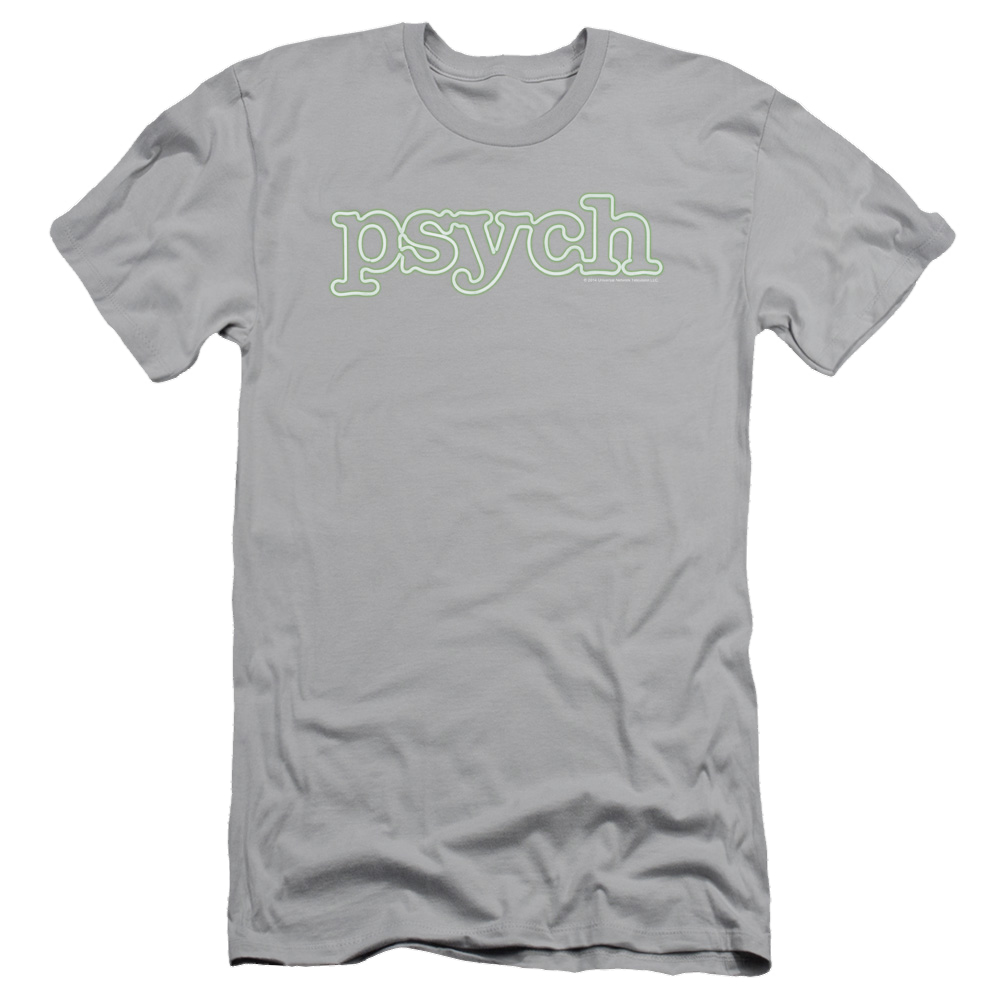 Psych Neon Sign - Men's Slim Fit T-Shirt Men's Slim Fit T-Shirt Psych   