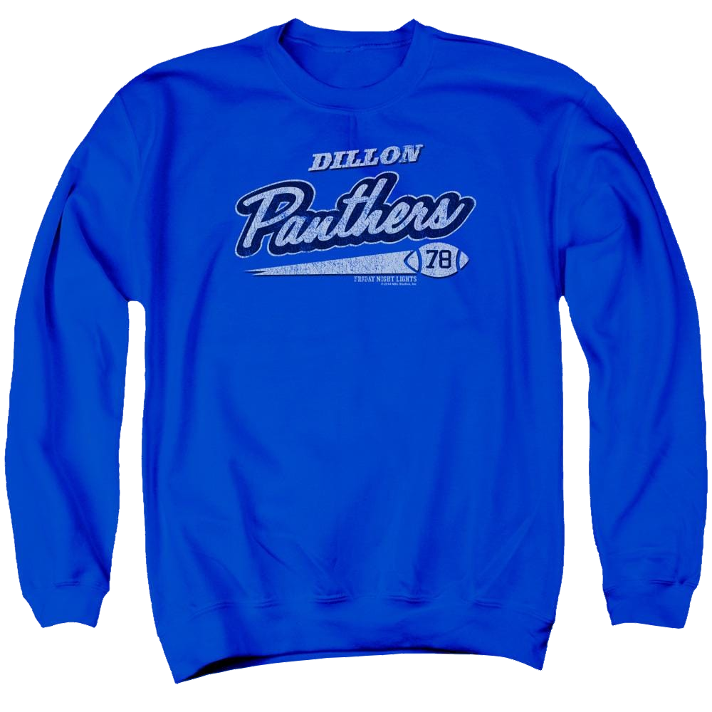 Friday Night Lights Panthers 78 - Men's Crewneck Sweatshirt Men's Crewneck Sweatshirt Friday Night Lights   