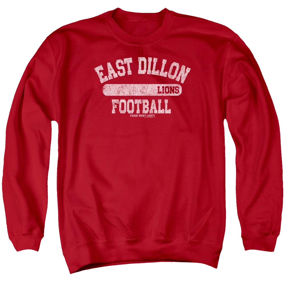 Friday Night Lights Lions Pill Box - Men's Crewneck Sweatshirt Men's Crewneck Sweatshirt Friday Night Lights   