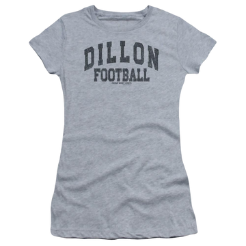 Athletic heather juniors t-shirt with Friday Night Lights Dillion Arch graphic
