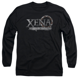 Xena Warrior Princess Battered Logo - Men's Long Sleeve T-Shirt Men's Long Sleeve T-Shirt Xena Warrior Princess   