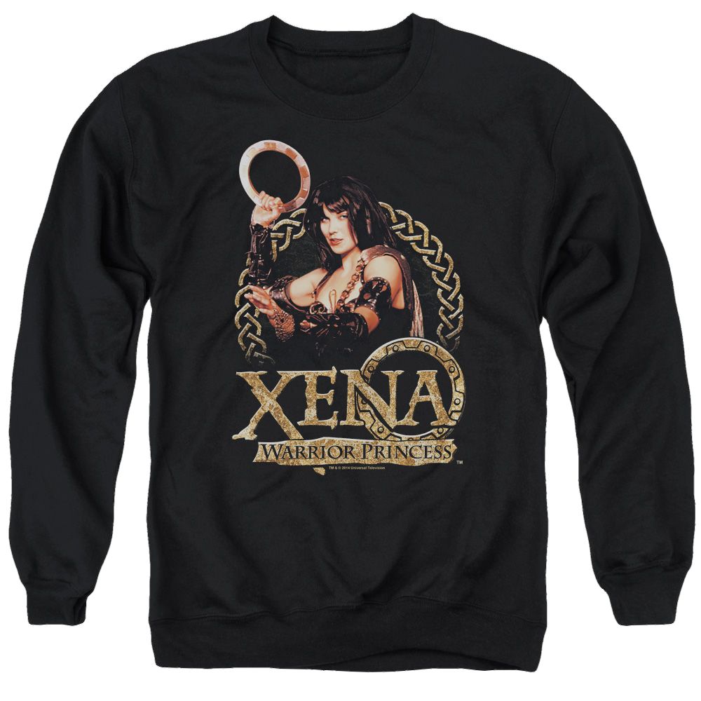 Xena Warrior Princess Royalty - Men's Crewneck Sweatshirt Men's Crewneck Sweatshirt Xena Warrior Princess   