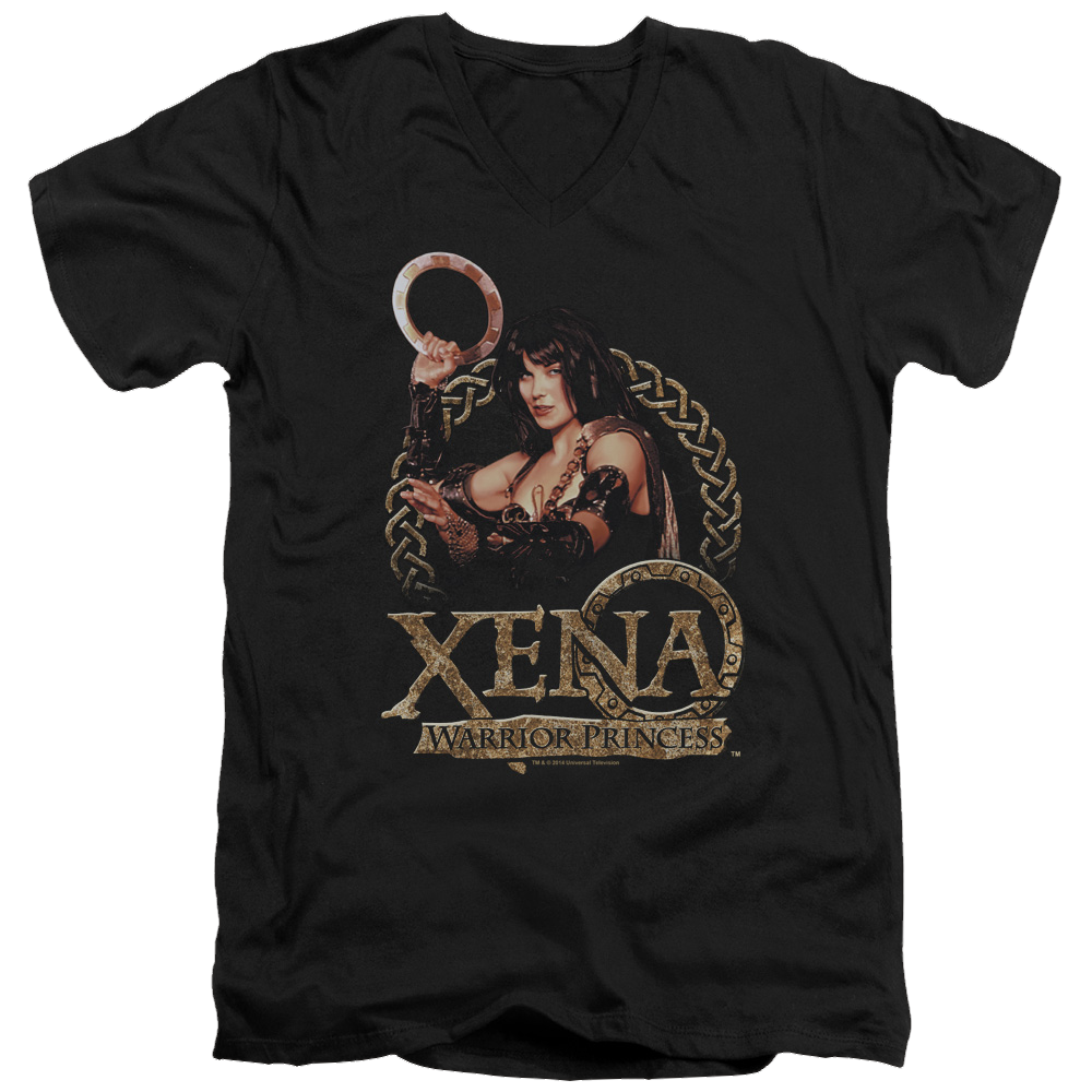 Xena Warrior Princess Royalty - Men's V-Neck T-Shirt Men's V-Neck T-Shirt Xena Warrior Princess   