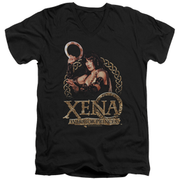 Xena Warrior Princess Royalty - Men's V-Neck T-Shirt Men's V-Neck T-Shirt Xena Warrior Princess   