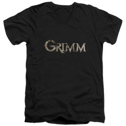 Grimm Logo - Men's V-Neck T-Shirt Men's V-Neck T-Shirt Grimm   