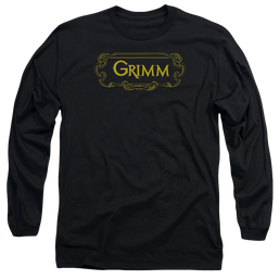 Grimm Plaque Logo - Men's Long Sleeve T-Shirt Men's Long Sleeve T-Shirt Grimm   