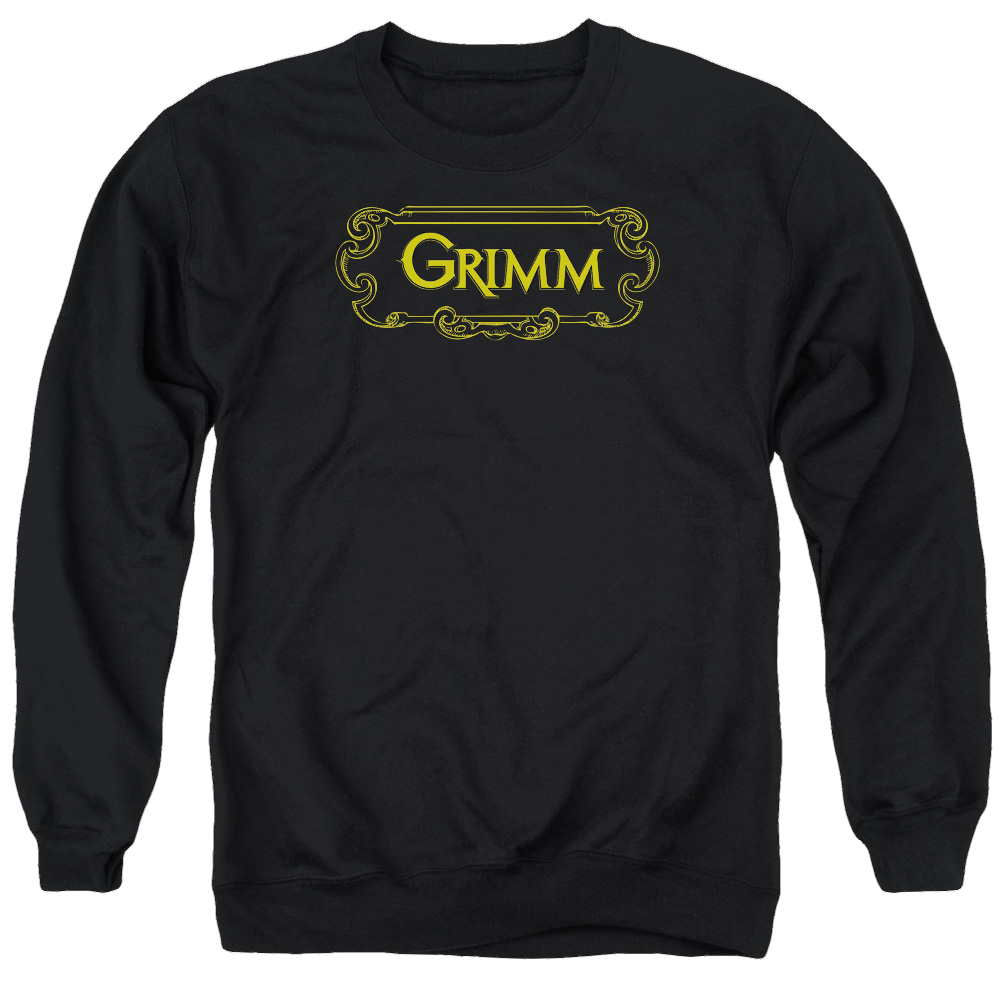 Grimm Plaque Logo - Men's Crewneck Sweatshirt Men's Crewneck Sweatshirt Grimm   