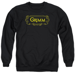 Grimm Plaque Logo - Men's Crewneck Sweatshirt Men's Crewneck Sweatshirt Grimm   