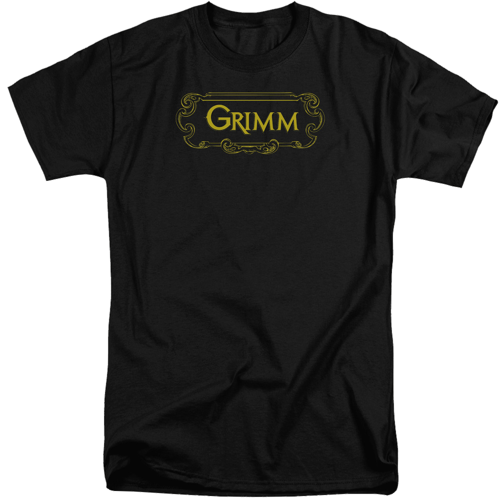 Grimm Plaque Logo - Men's Tall Fit T-Shirt Men's Tall Fit T-Shirt Grimm   
