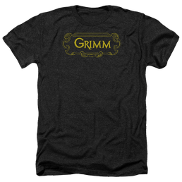 Grimm Plaque Logo - Men's Heather T-Shirt Men's Heather T-Shirt Grimm   