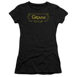 Grimm Plaque Logo - Juniors T-Shirt Juniors T-Shirt Grimm   