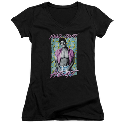 Saved by the Bell Heated - Juniors V-Neck T-Shirt Juniors V-Neck T-Shirt Saved by the Bell   