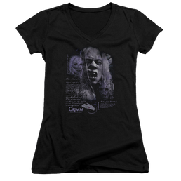 Grimm Lady Hexenbeast - Juniors V-Neck T-Shirt Juniors V-Neck T-Shirt Grimm   