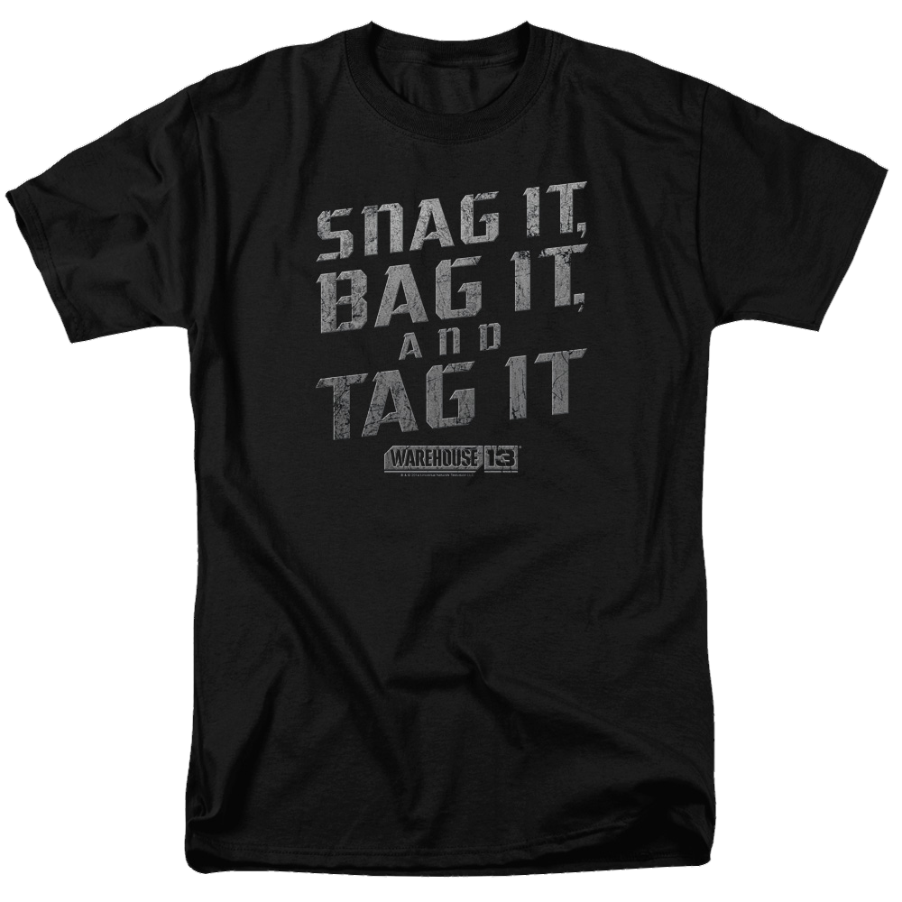 Warehouse 13 Snag It - Men's Regular Fit T-Shirt Men's Regular Fit T-Shirt Warehouse 13   
