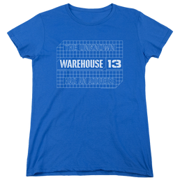 Warehouse 13 Blueprint Logo - Women's T-Shirt Women's T-Shirt Warehouse 13   