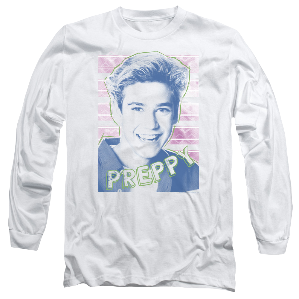 Saved by the Bell Preppy - Men's Long Sleeve T-Shirt Men's Long Sleeve T-Shirt Saved by the Bell   