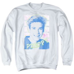Saved by the Bell Preppy - Men's Crewneck Sweatshirt Men's Crewneck Sweatshirt Saved by the Bell   