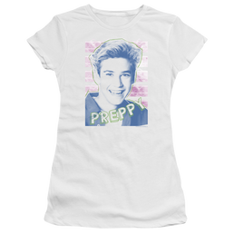 Saved by the Bell Preppy - Juniors T-Shirt Juniors T-Shirt Saved by the Bell   